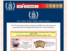 Tablet Screenshot of cncwoodcraft.com